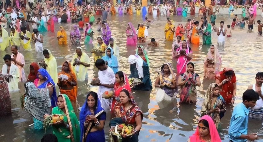 छठ पर्वको व्रत विधि शुरु, आज ‘नहाय–खाय’